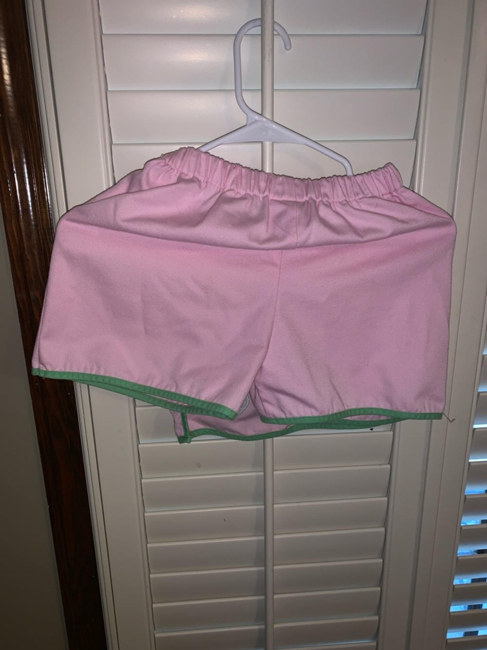 Little English Pink Golf skort with Green Trim - Picture 5 of 5